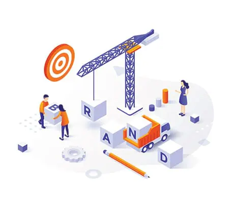 Chart illustration showing strategy process